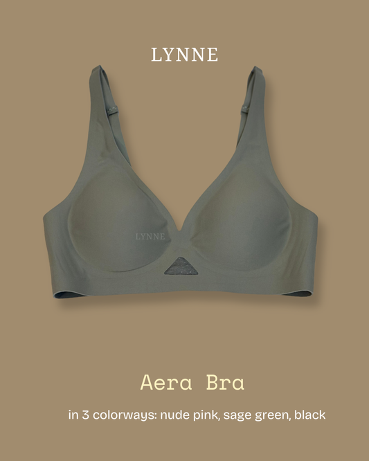 Aera Bra (Sage Green) by Lynne