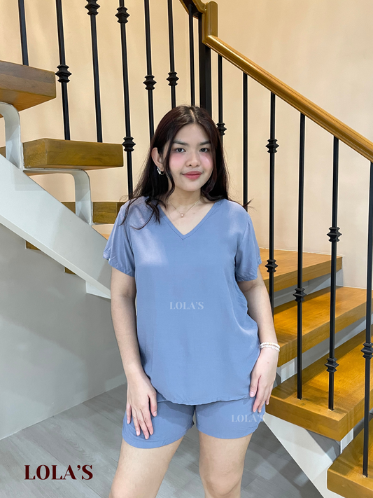 Terno Loungewear Coordinates (Cloud)