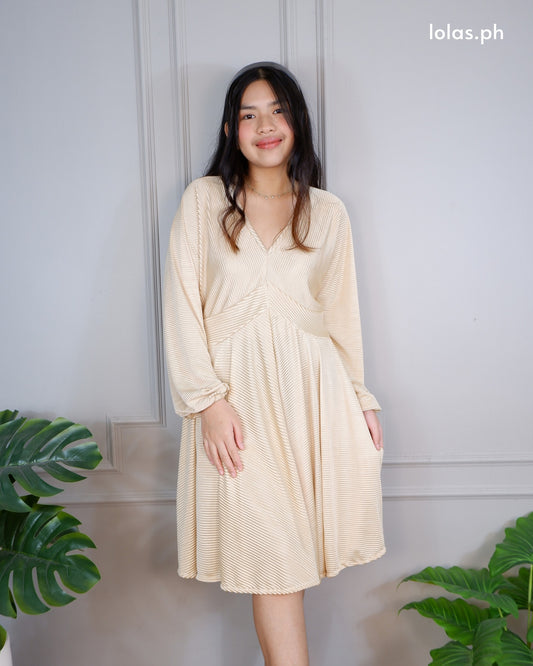 Ricci Dress  (Cream)