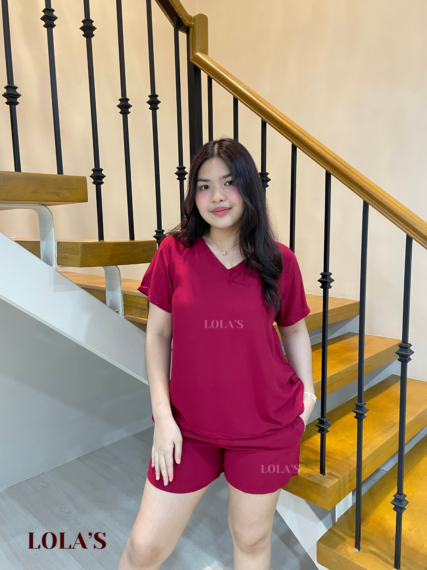 Terno Loungewear Coordinates (Wine)