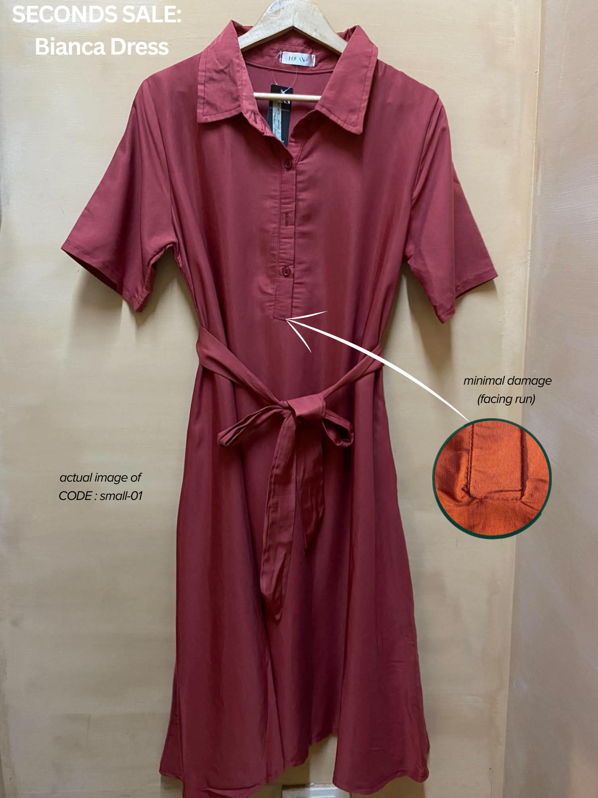 Bianca Dress (Seconds Sale)