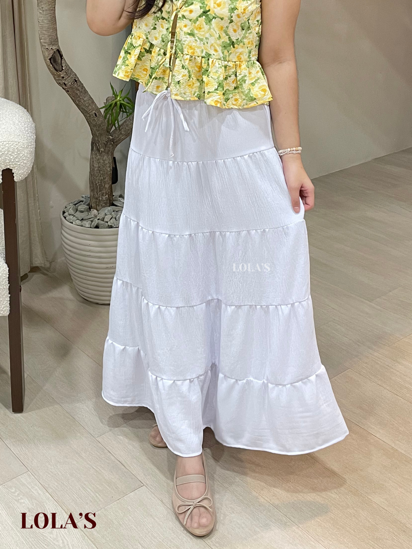 Aiah Skirt (White)