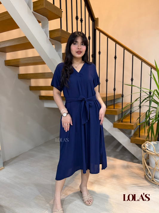 Tracy Dress (Navy Blue)