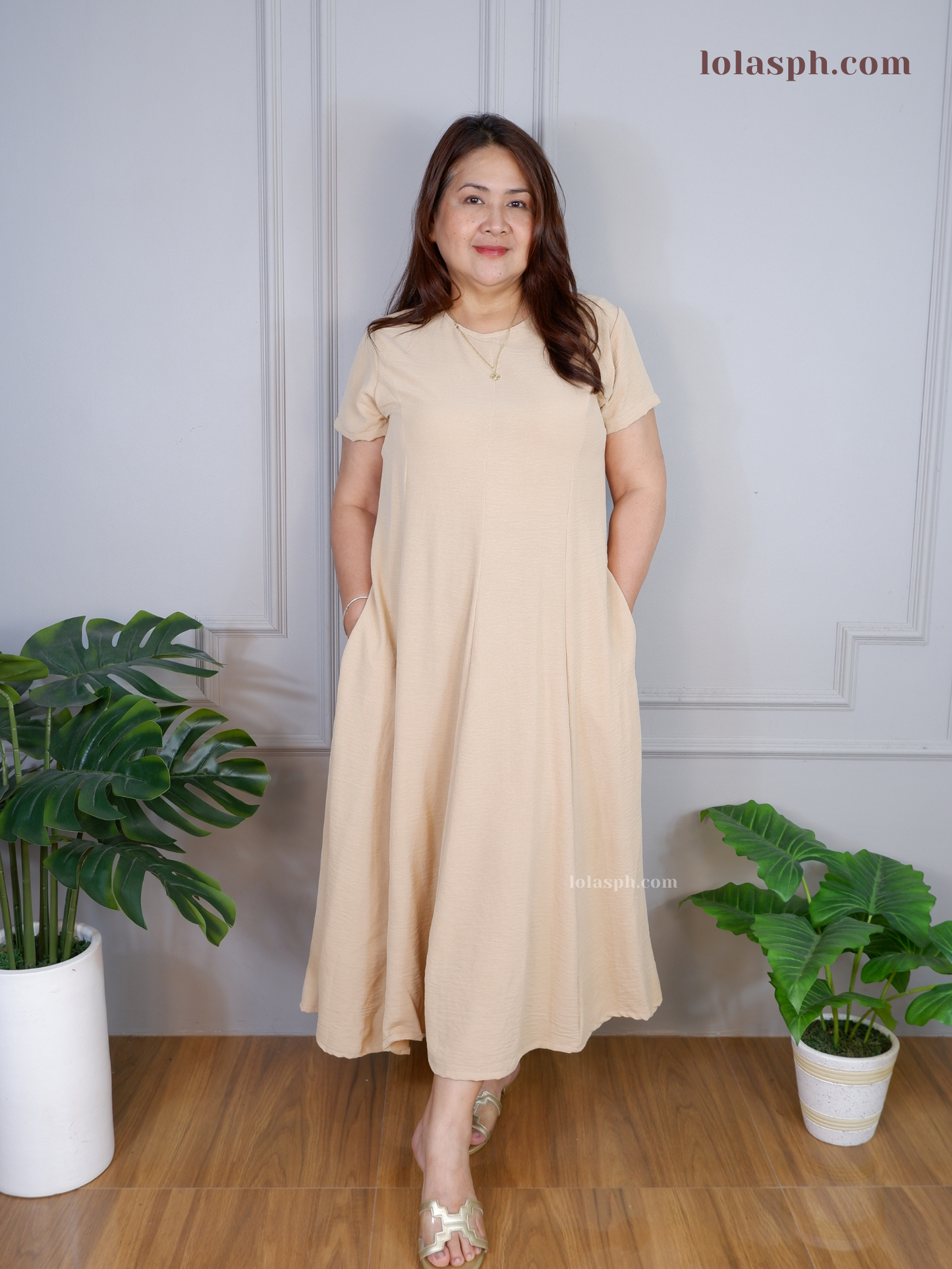 Kathleen Dress (Cream)