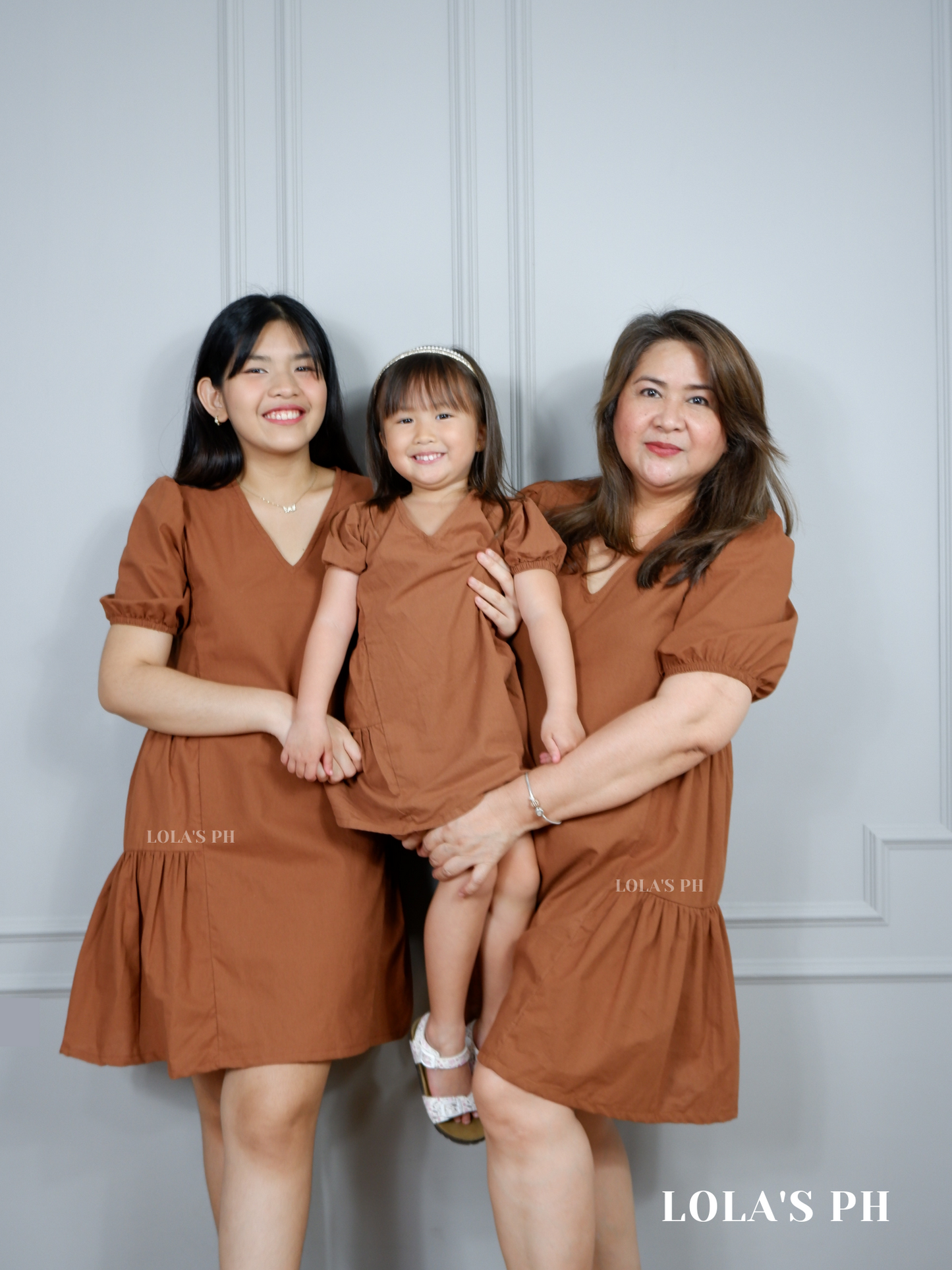 Jaegen Dress (Brown)