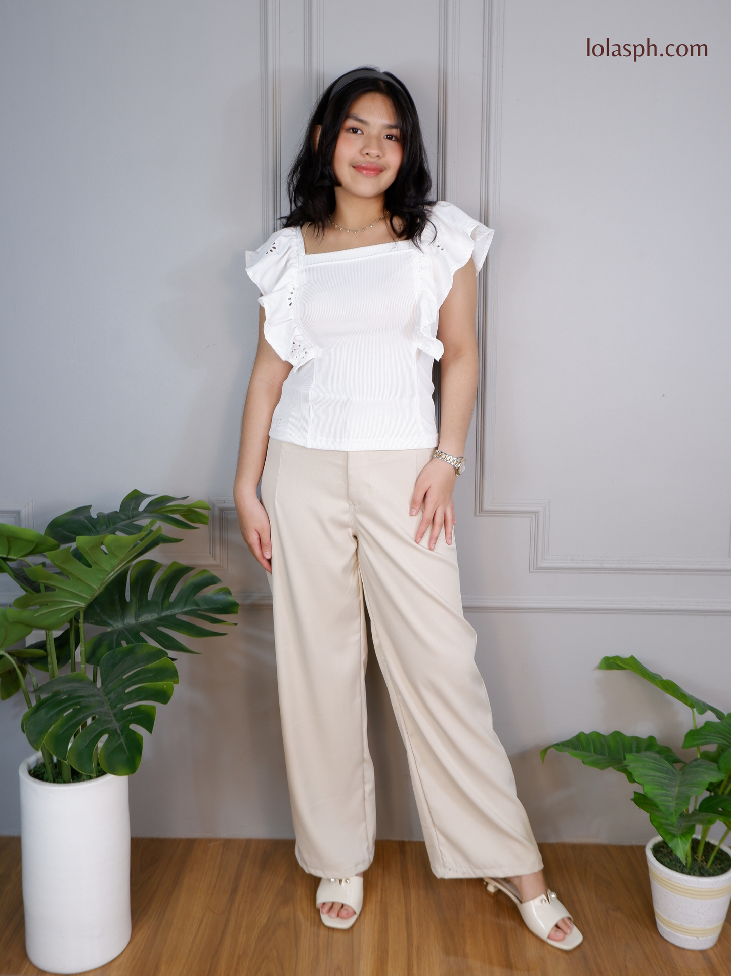 Bea Pants (Cream)