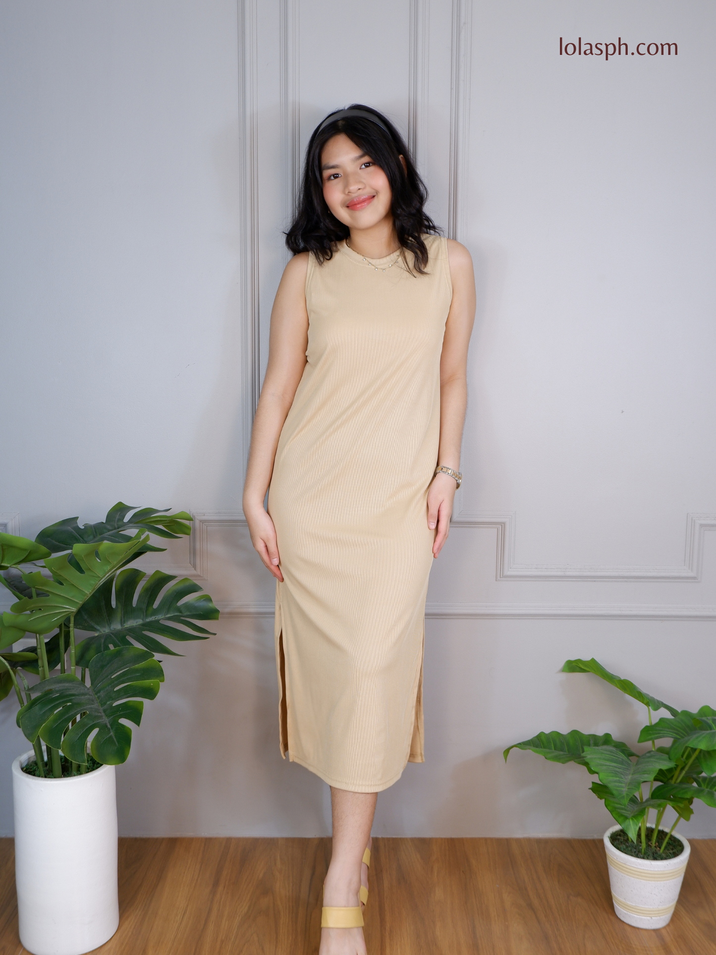 Dawn Dress (Beige)