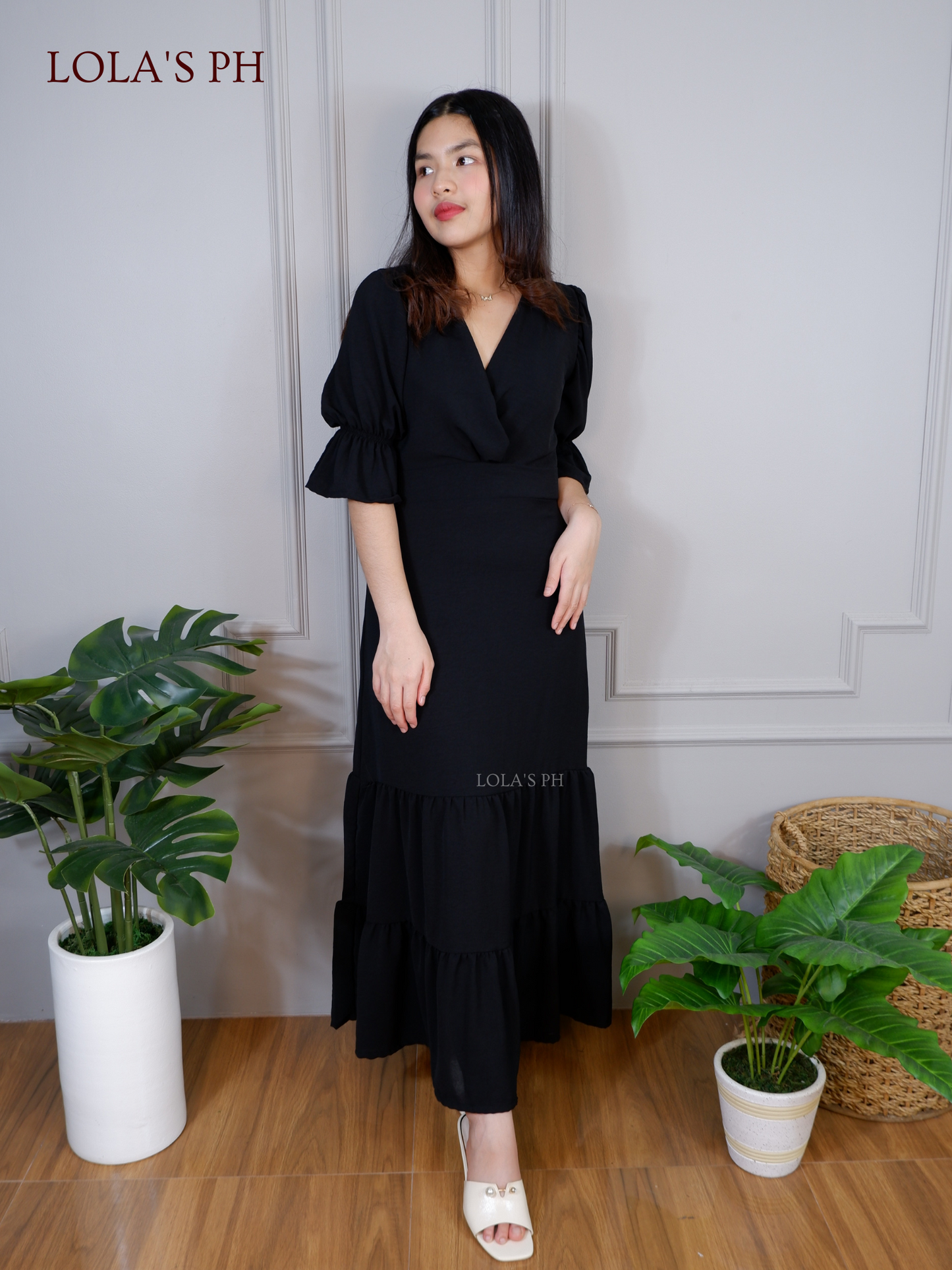 Sofia Dress (Black)