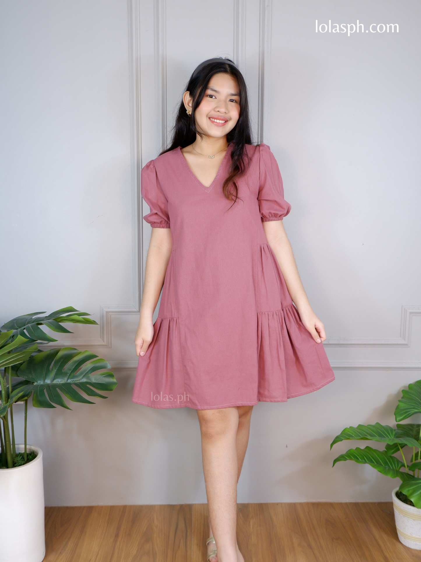 Jaegen Dress (Mauve)