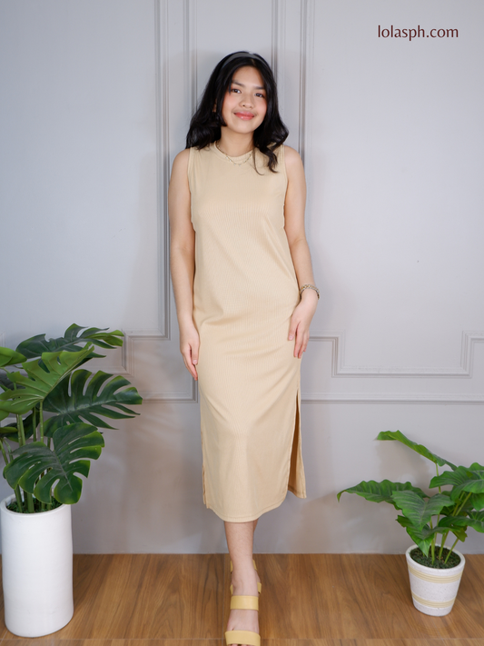 Dawn Dress (Beige)