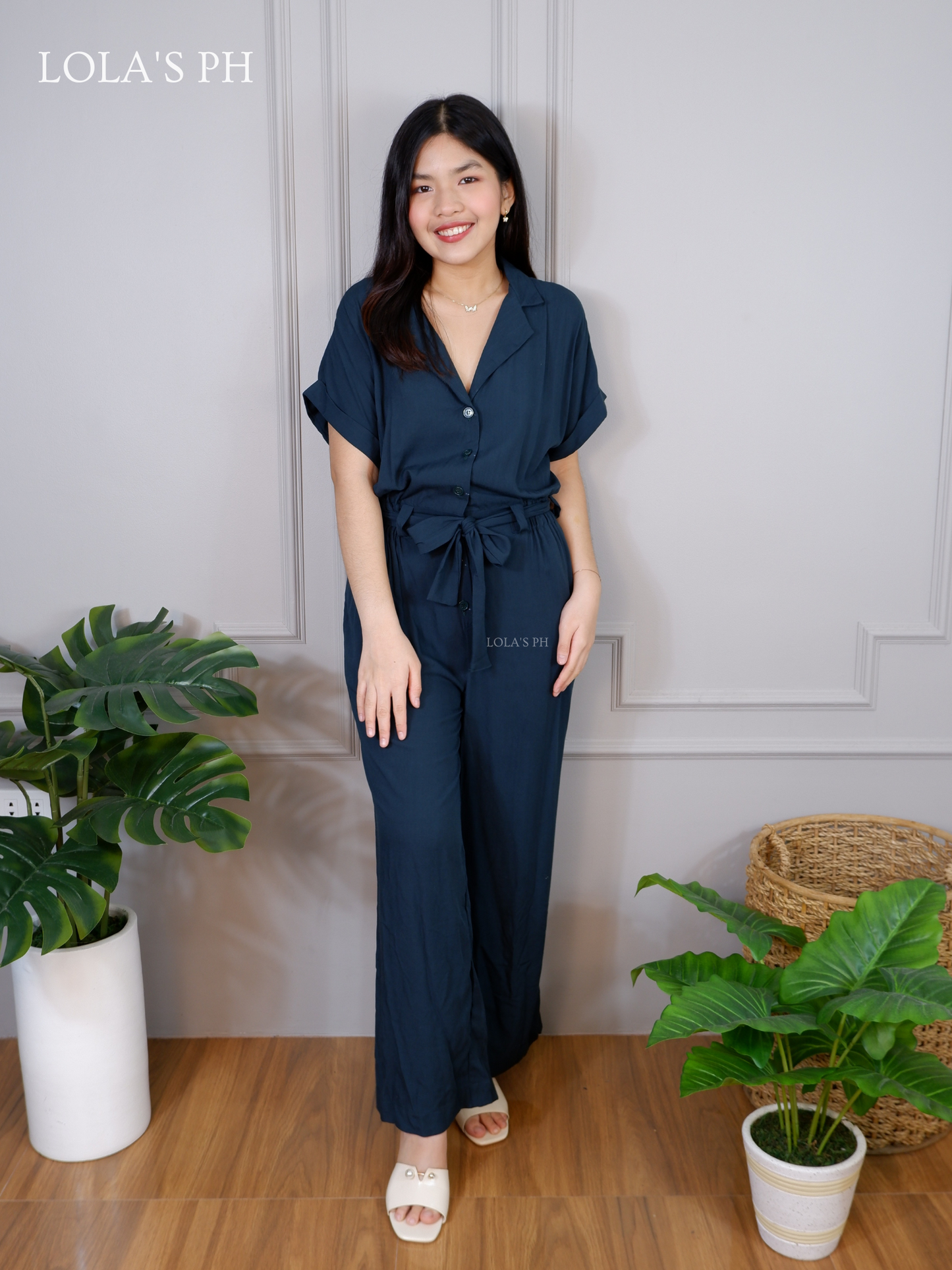 Rianne Jumpsuit (Moss Green)