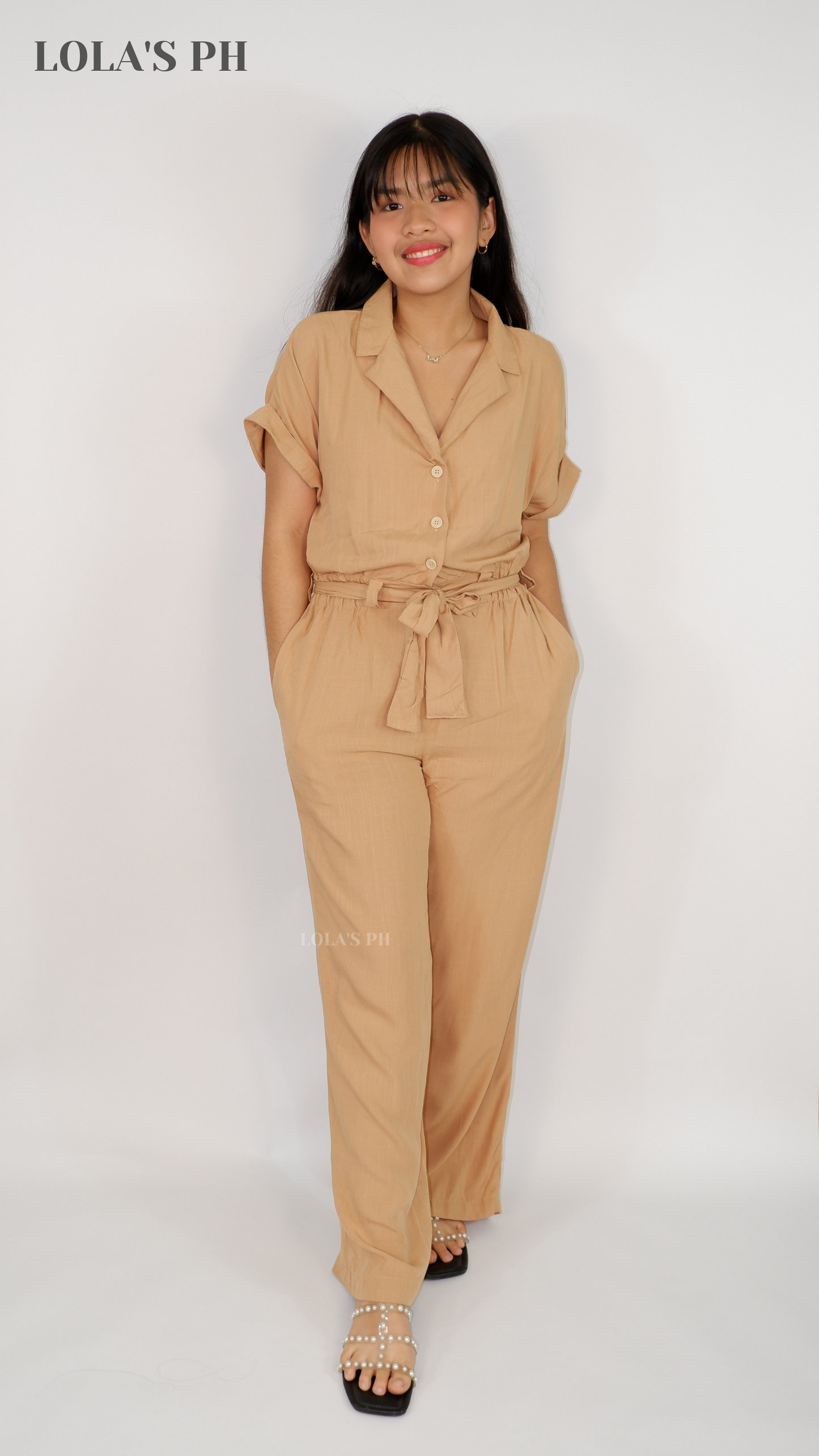 Rianne Jumpsuit (Nude)