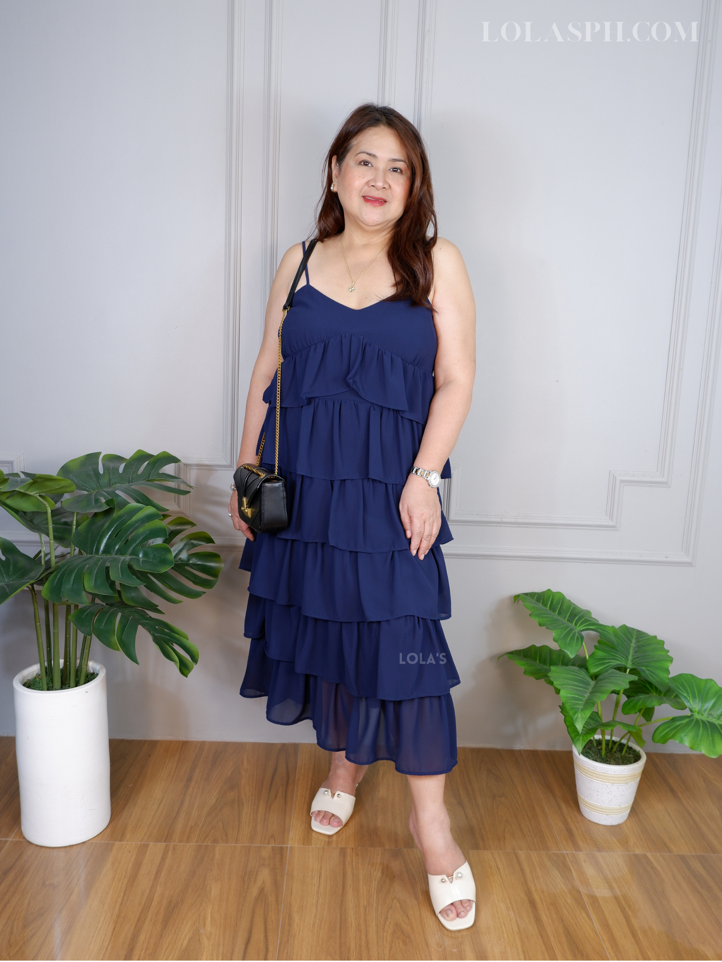 Mhyrr Dress (Navy Blue)