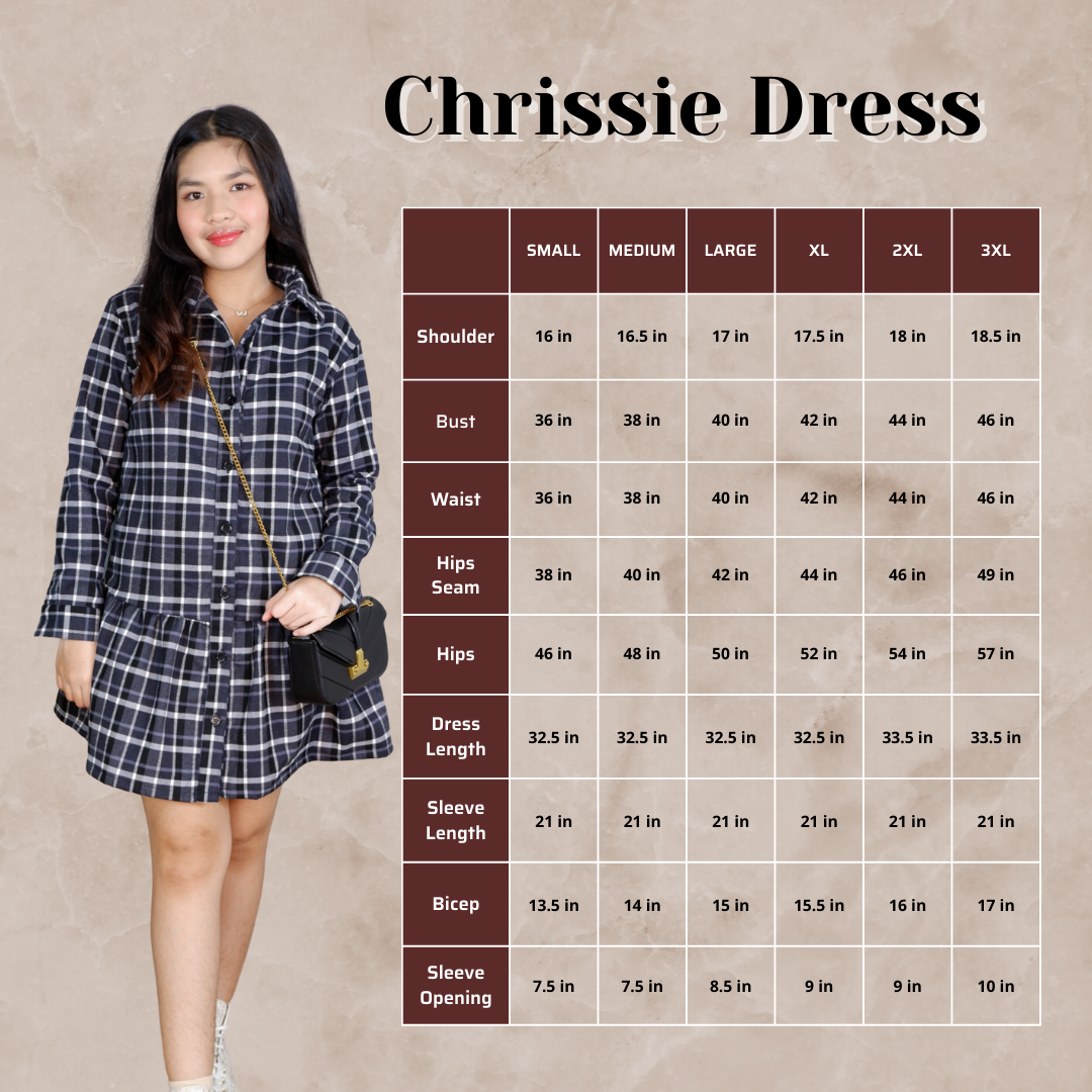 Chrissie Dress (Green Checkered)