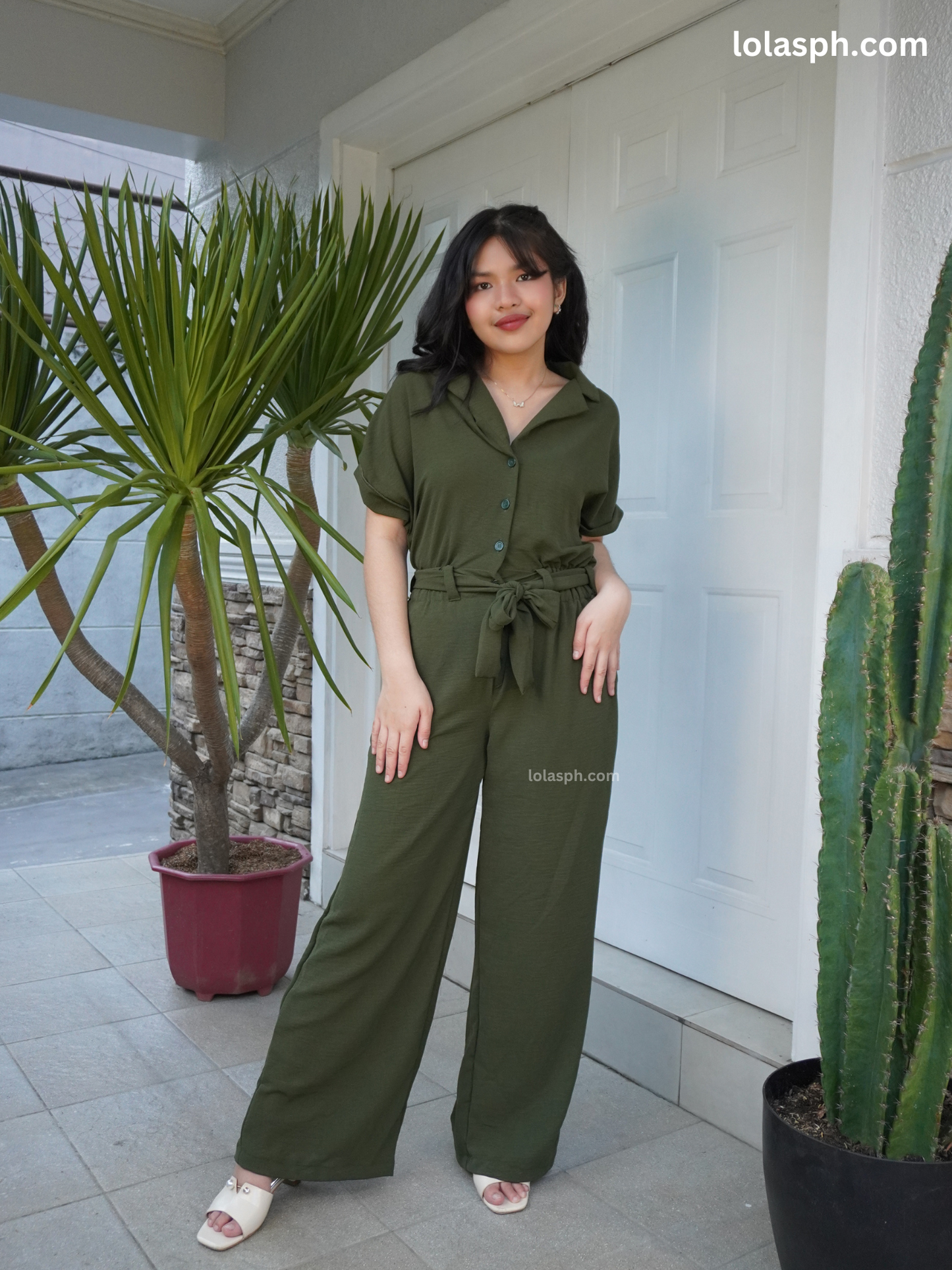 Rianne Jumpsuit (Olive)