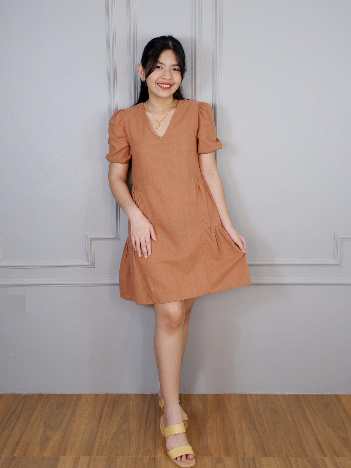 Jaegen Dress (Copper)