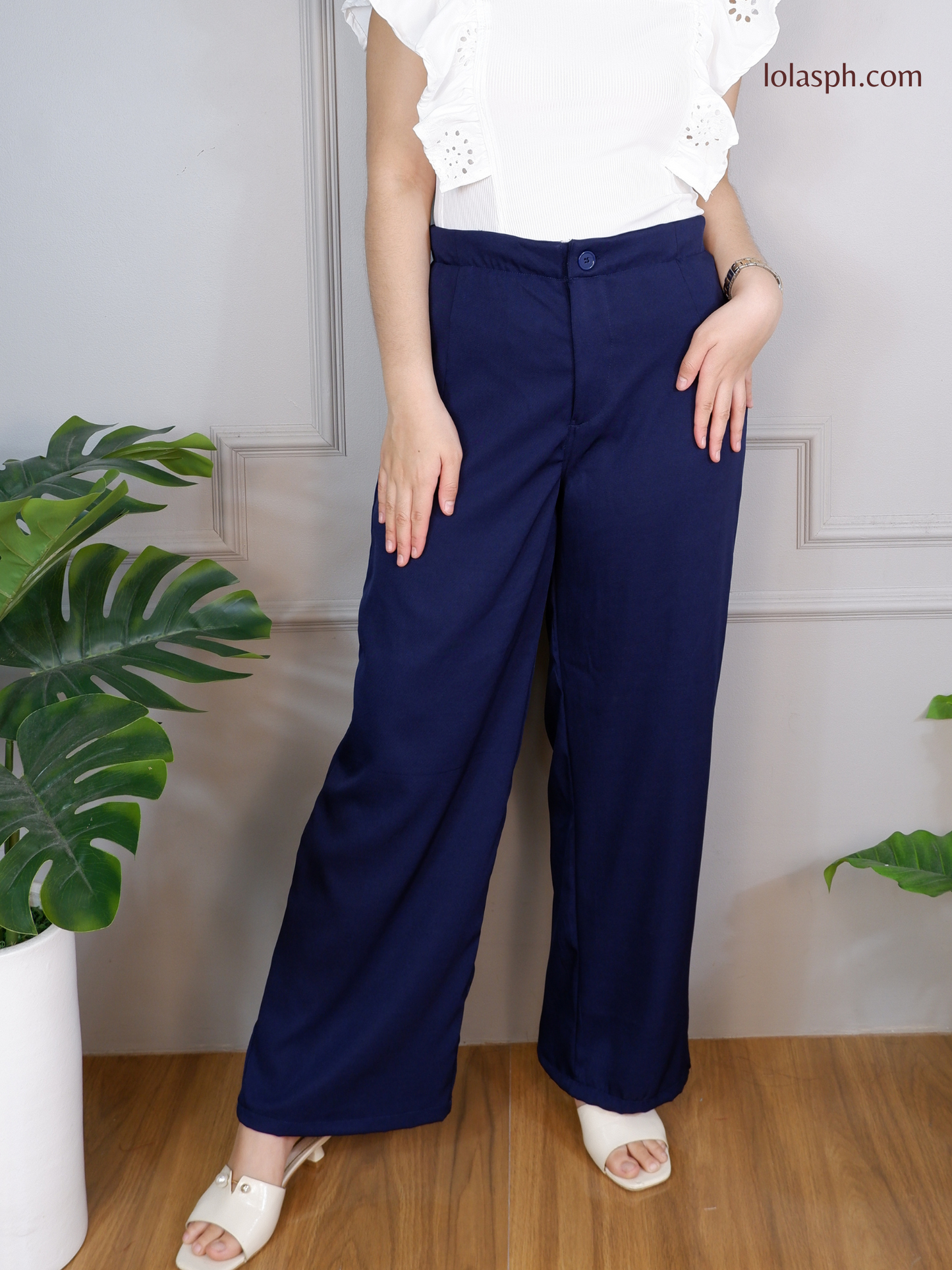 Bea Pants (Navy Blue)