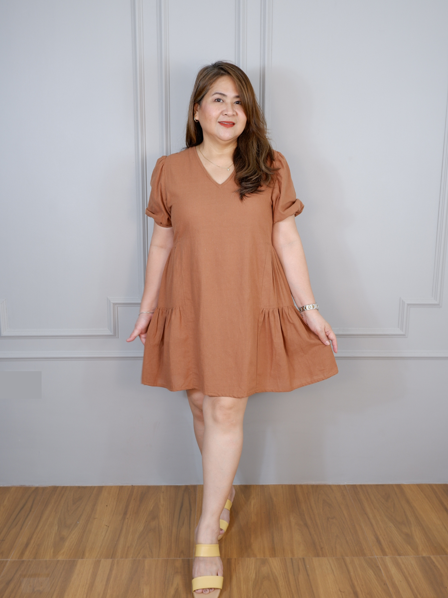 Jaegen Dress (Copper)