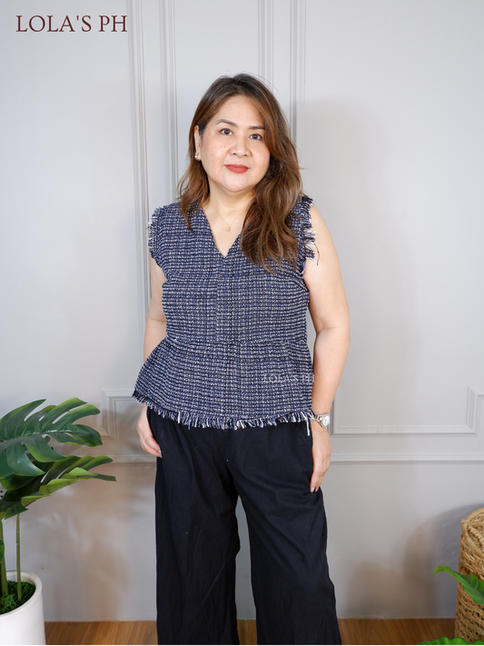 Erin Tweed Top – Lola's PH