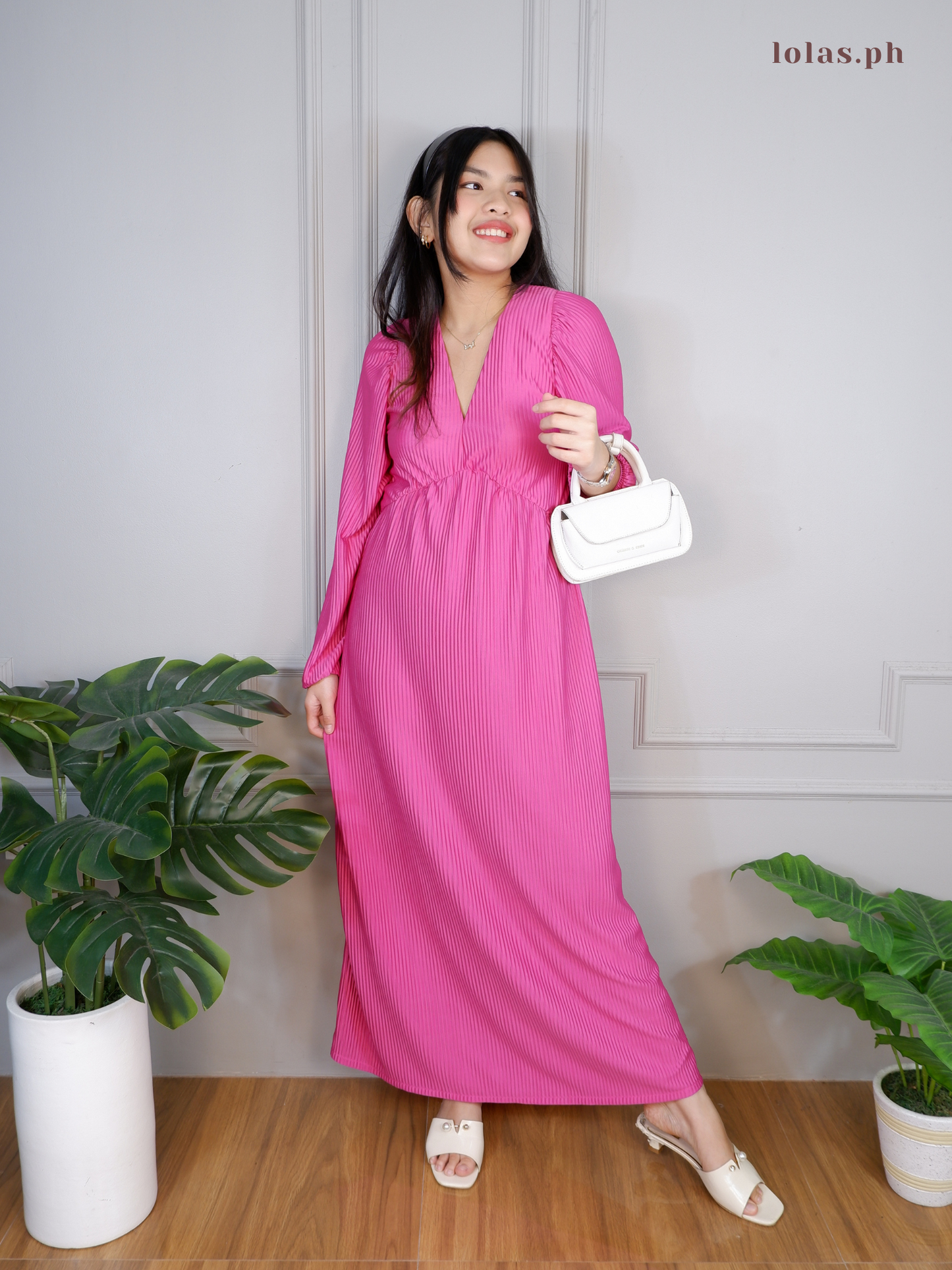 Josie Dress (Magenta)