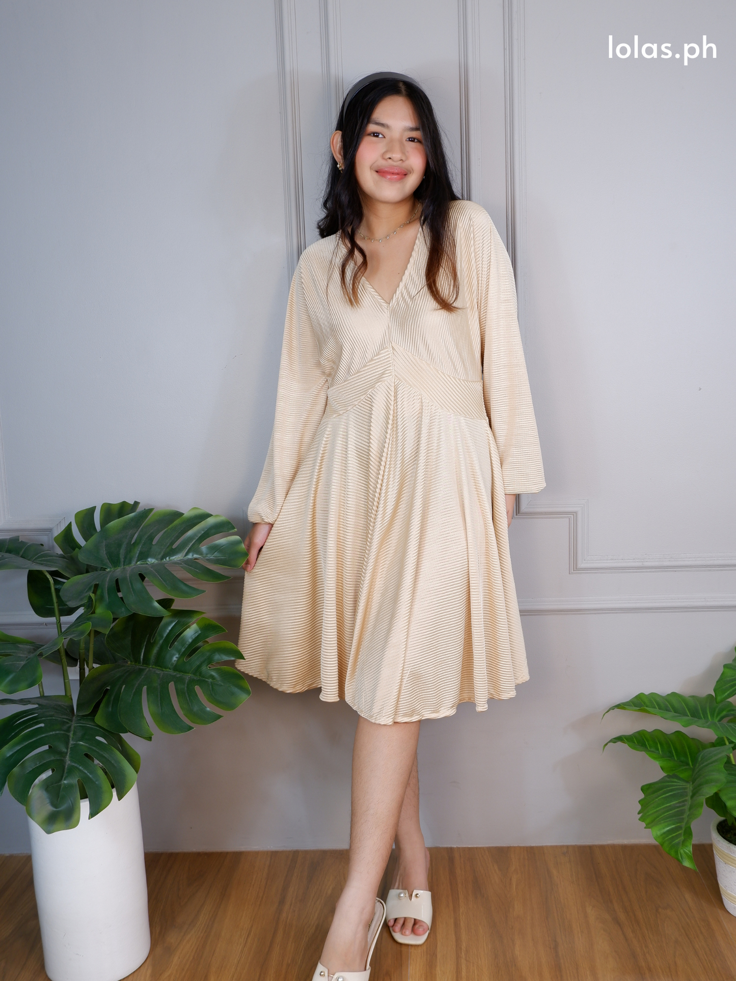 Ricci Dress (Cream)