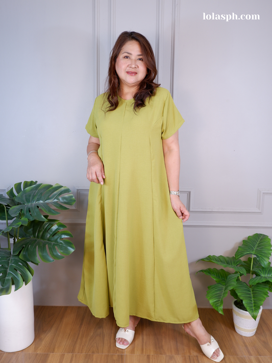 Kathleen Dress (Lime)