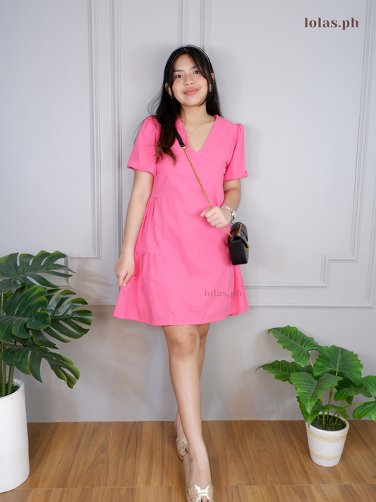 Jaegen Dress (Fuchsia)