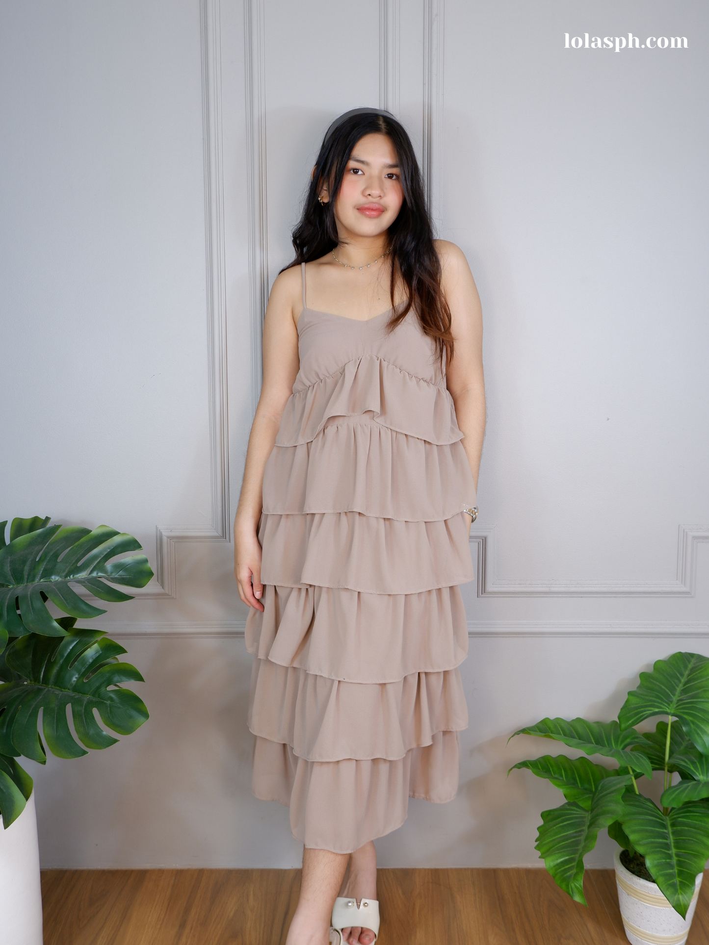 Mhyrr Dress (Warm Taupe)