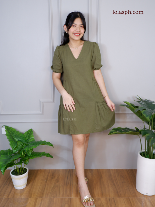 Jaegen Dress (Army Green)