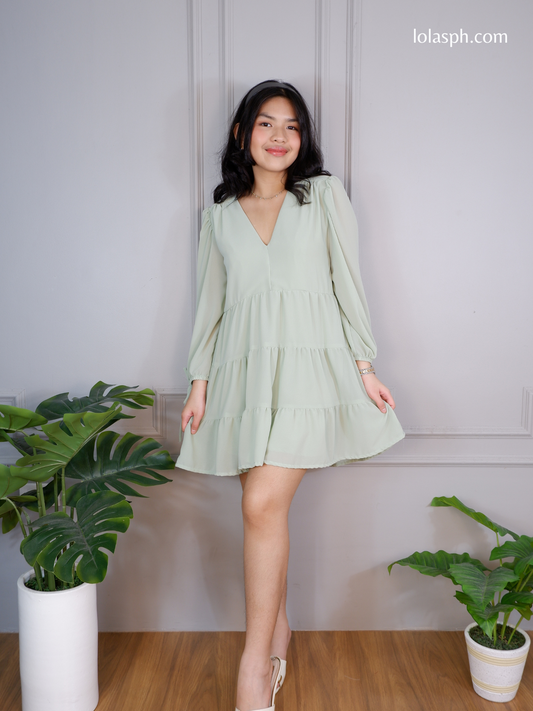 Monina Dress (Mint)