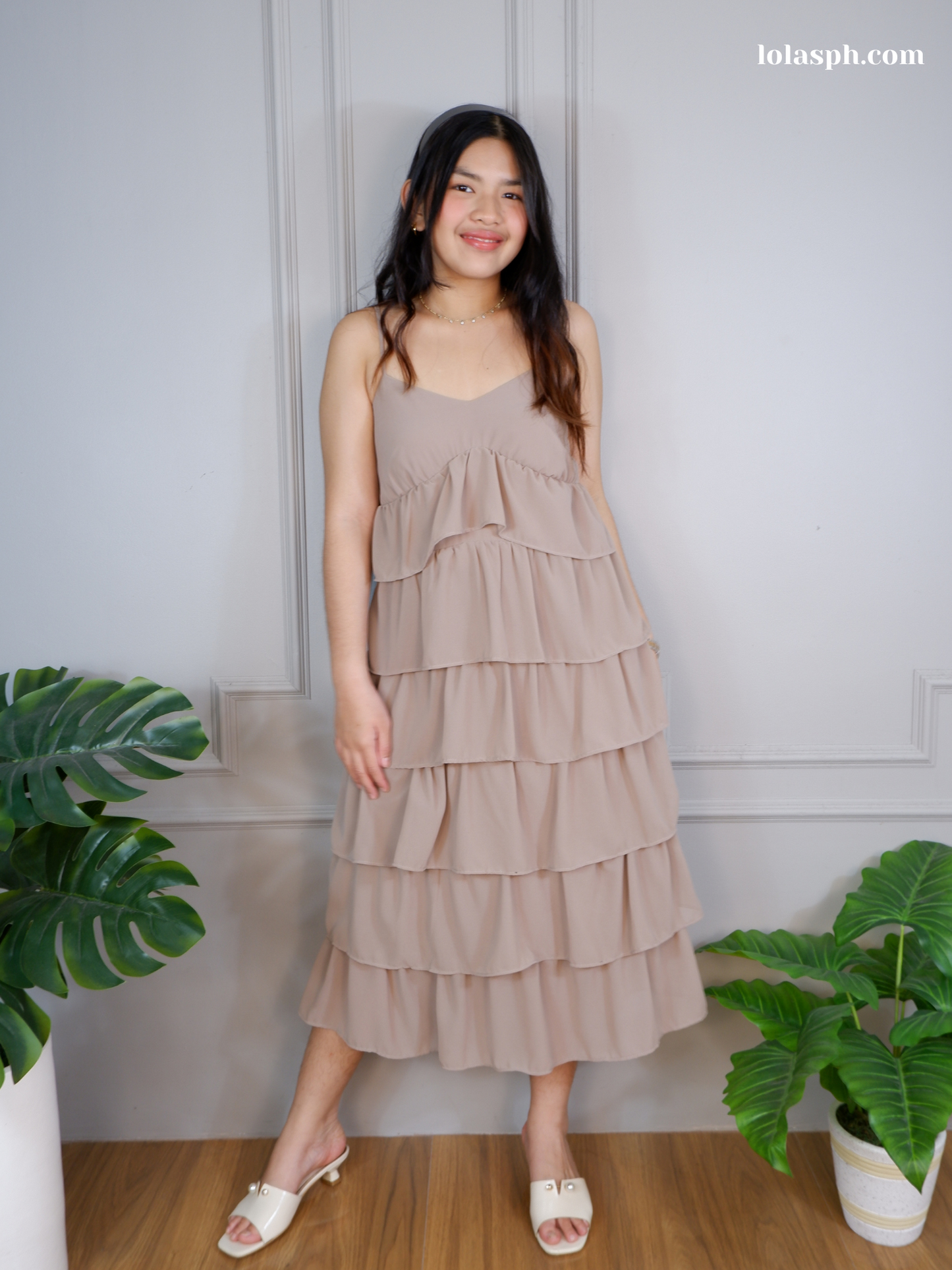 Mhyrr Dress (Warm Taupe)