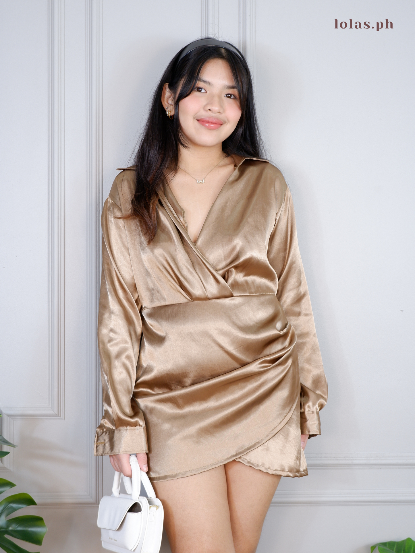 Carla Dress (Champagne)