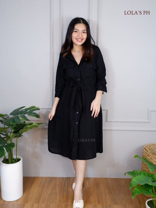 Megan Dress (Black)