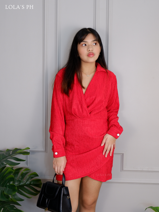 Carla Dress (Red)