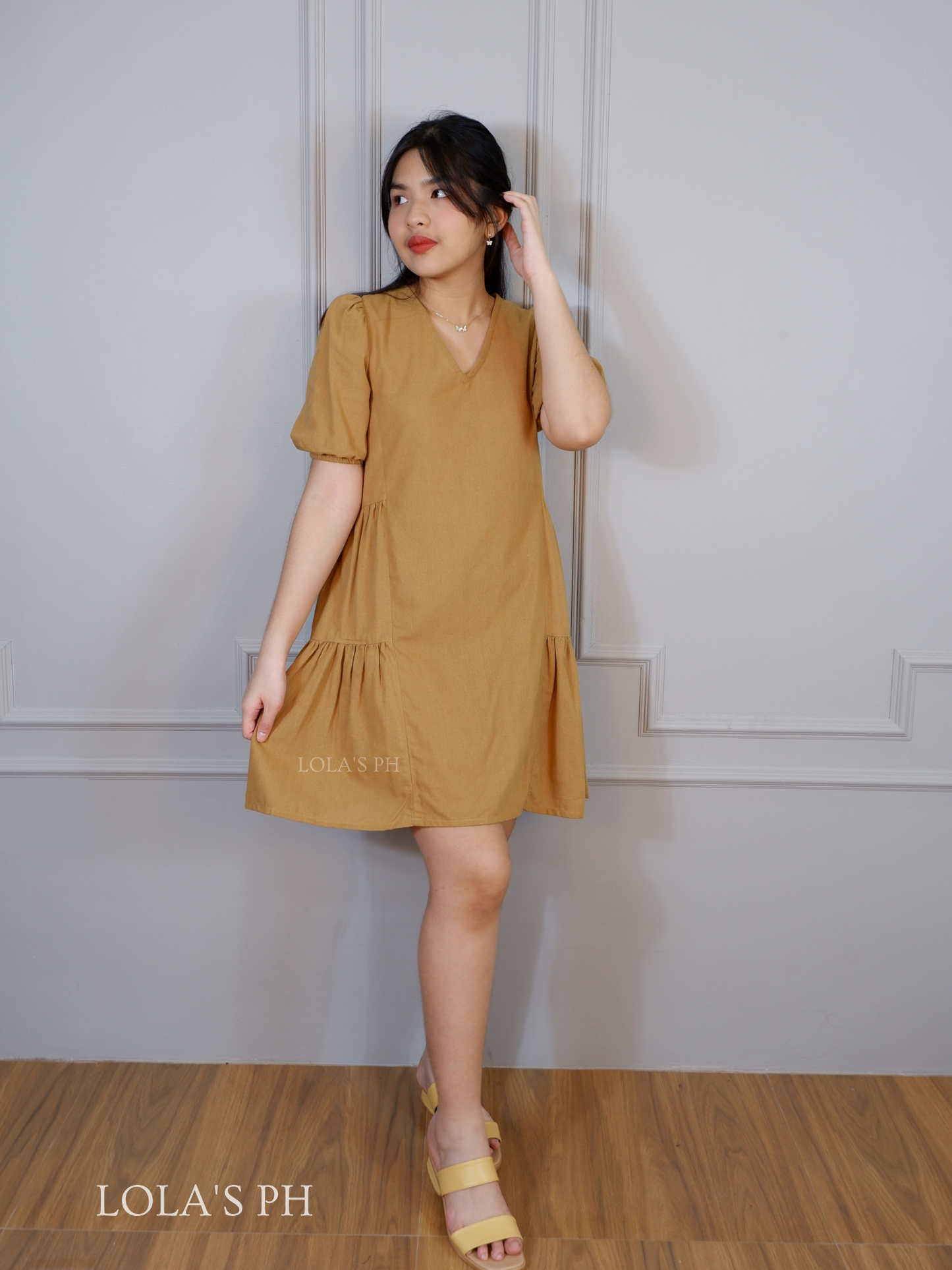 Jaegen Dress (Mocha)