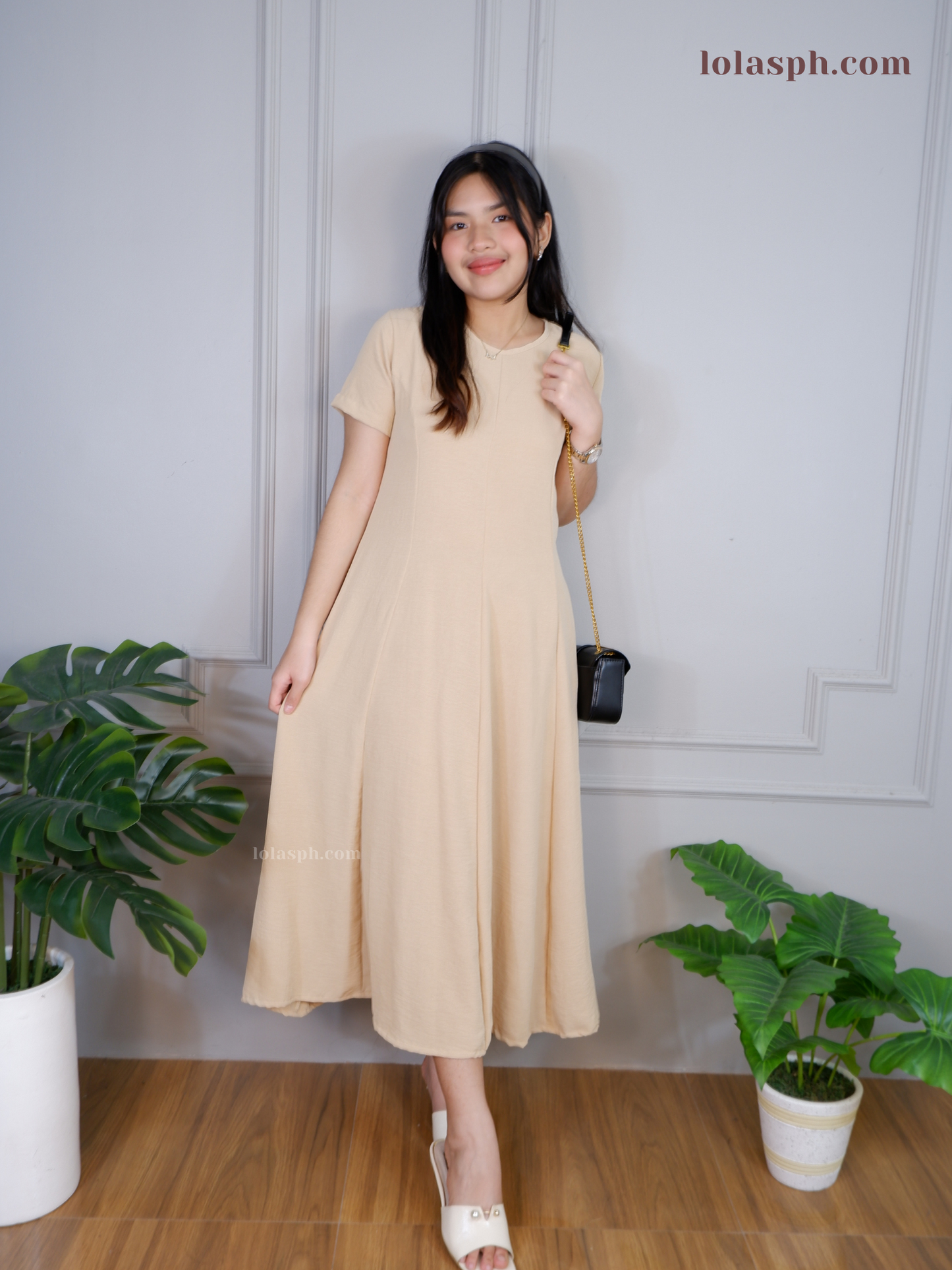 Kathleen Dress (Cream)