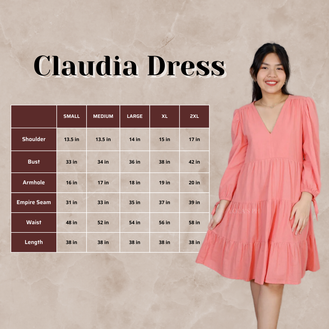 Claudia Dress (Magenta Toile)