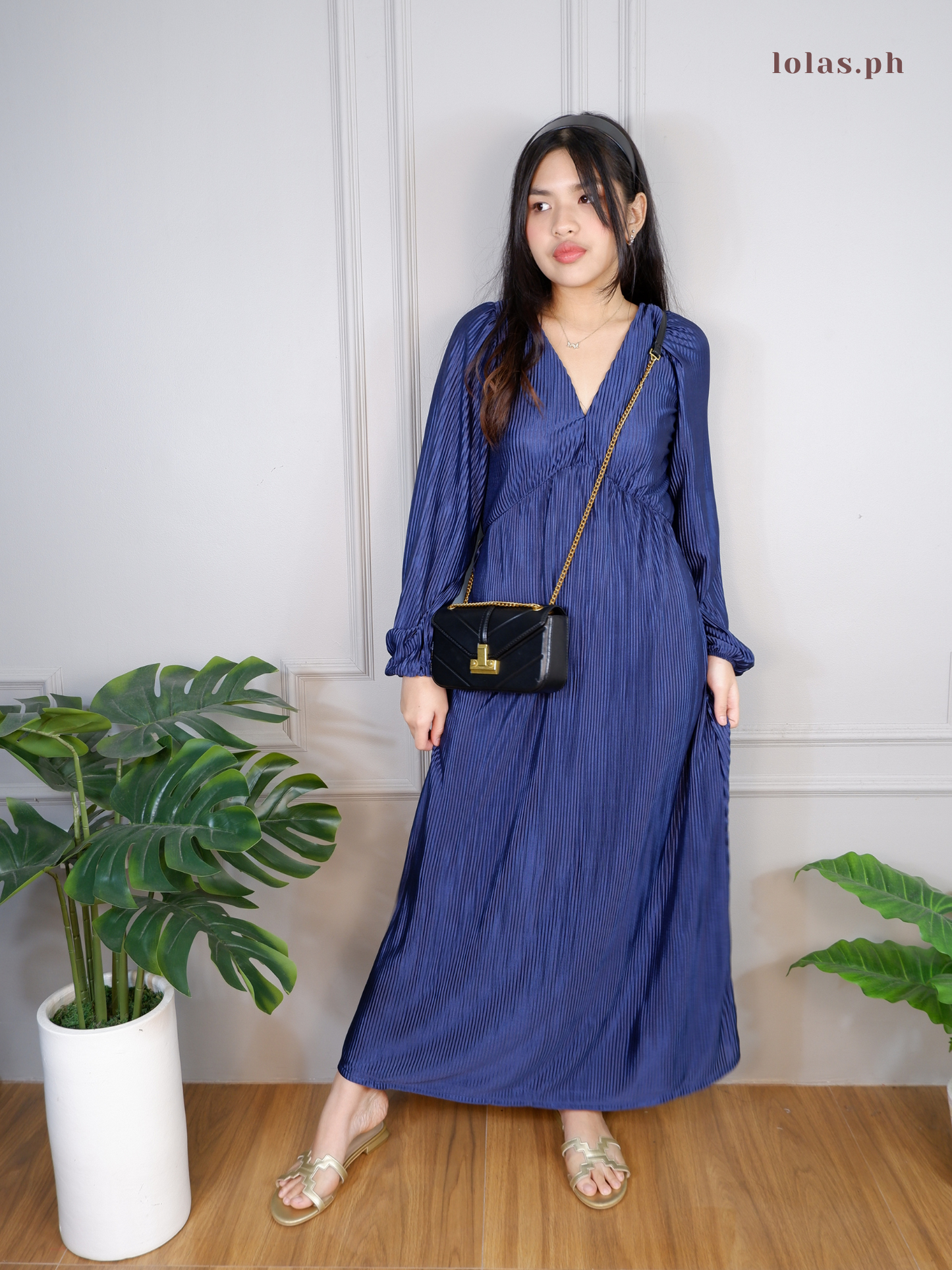 Josie Dress (Navy Blue)