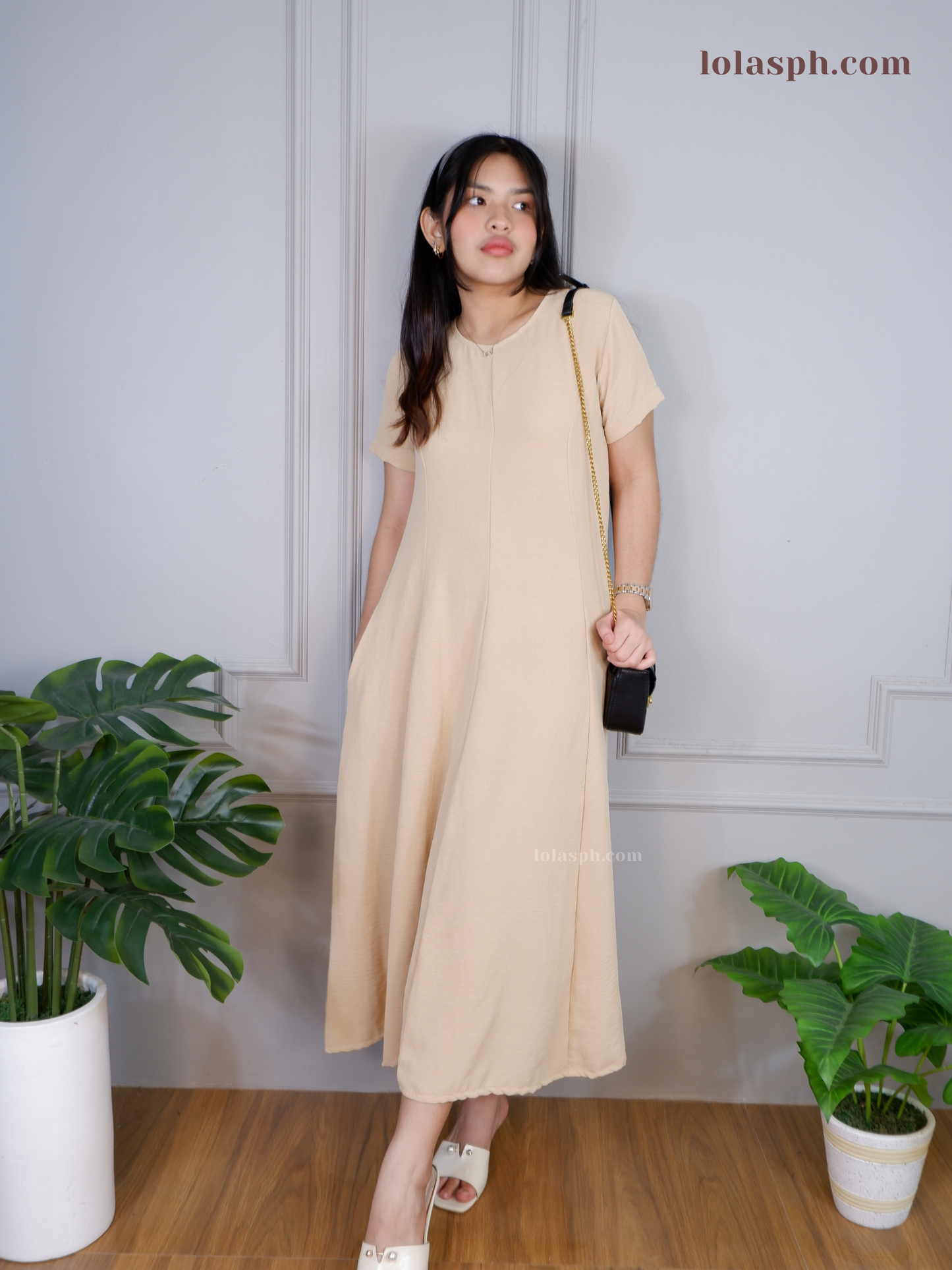 Kathleen Dress (Cream)