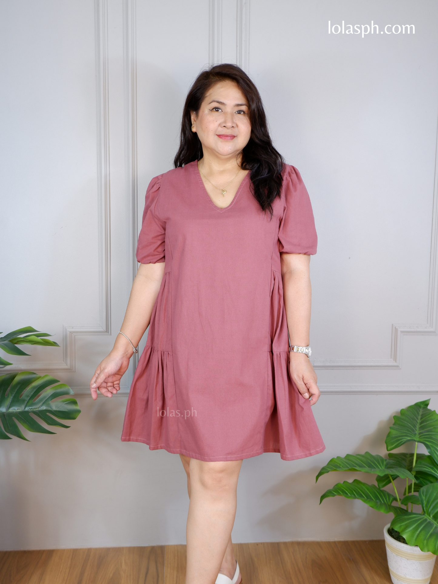 Jaegen Dress (Mauve)