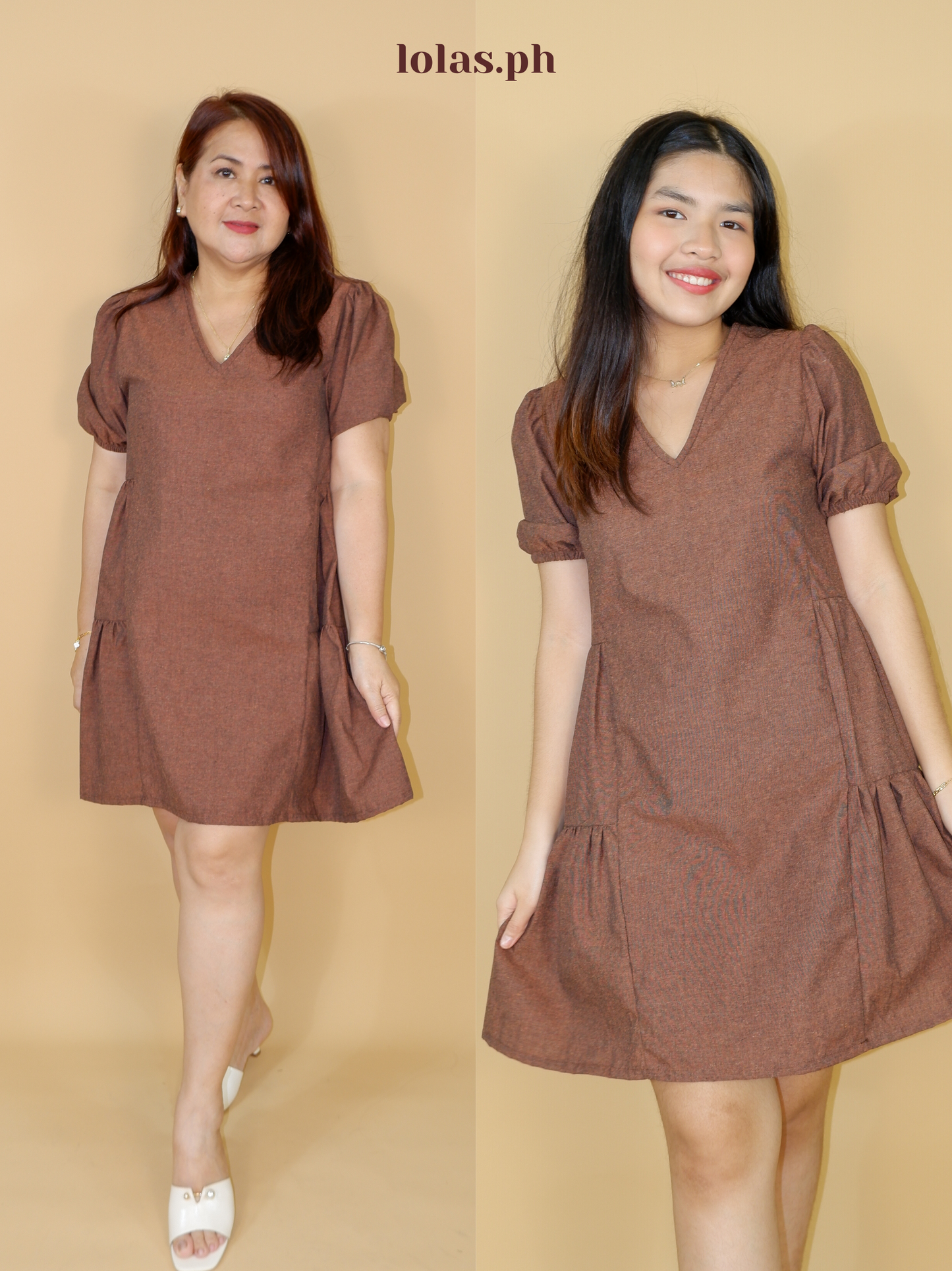 Jaegen Dress (Dark Brown)