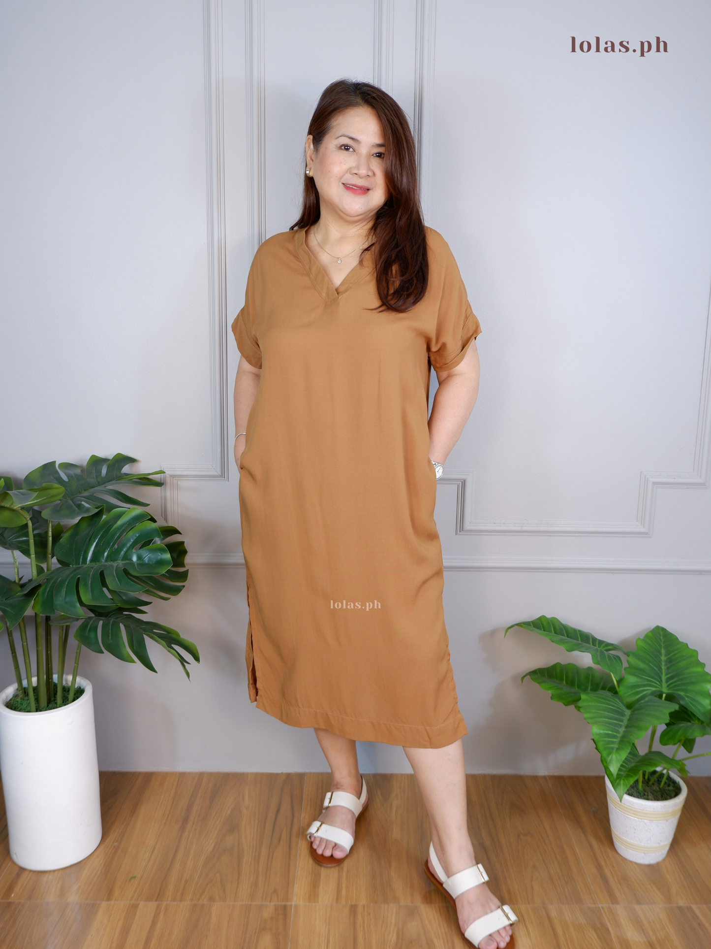 Coco Dress (Tan)