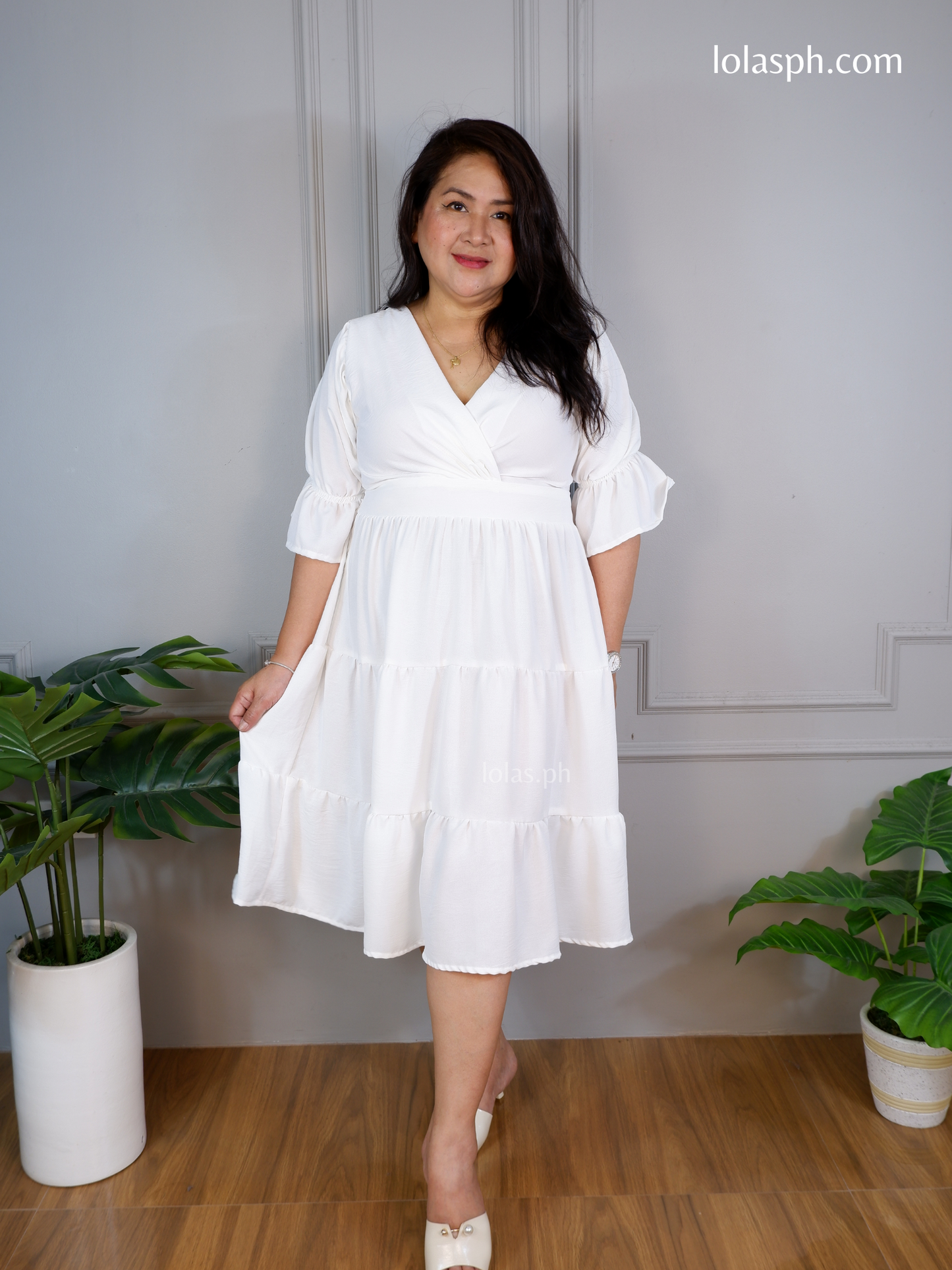 Katarina Dress (White)