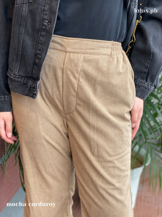 Jorz Pants (Mocha Corduroy) Clearance Sale