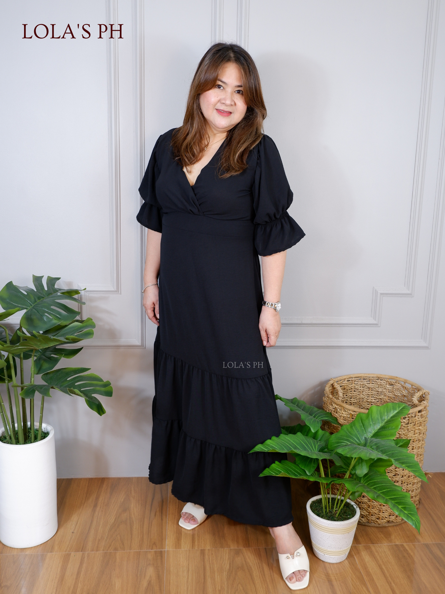 Sofia Dress (Black)